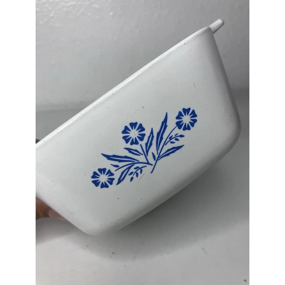 Vintage Corning Ware Blue Cornflower Casserole Dish P-43-B 22oz No Lid
